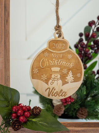 Personalized First Name Christmas Ornament - Uimpress