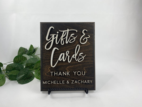 Cards and Gifts Wedding Sign 