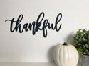 Thankful Wood Sign, Wood Cut Out, Thankful Wood Cut Out, Thankful Sign